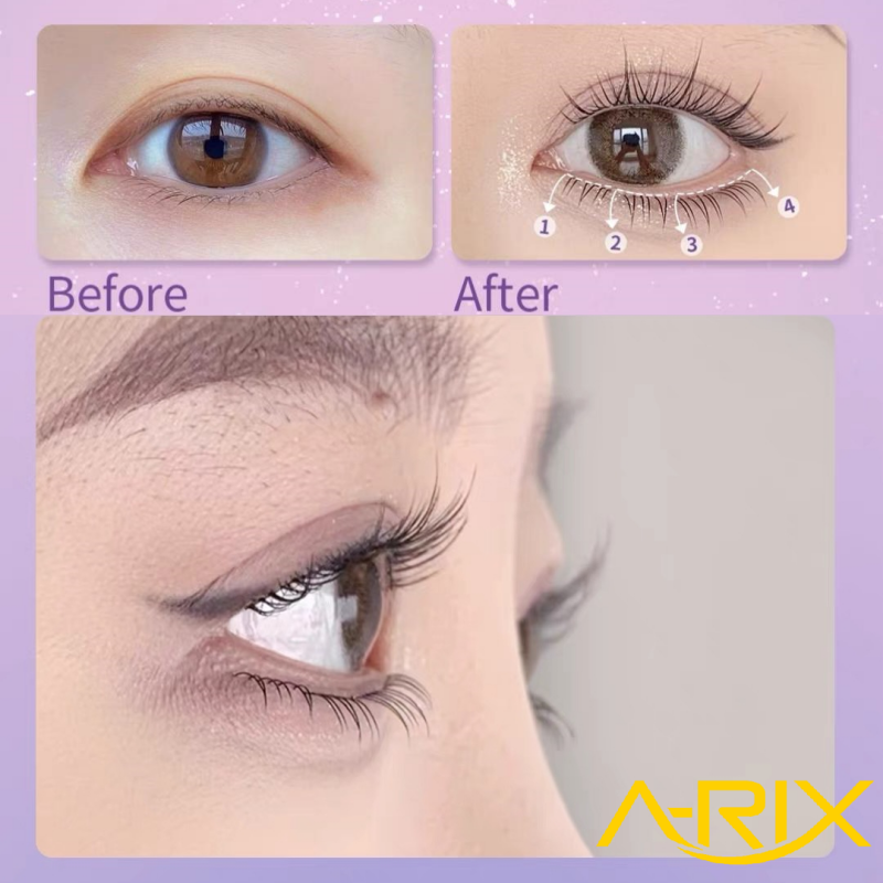 DIY Invisible Band Lower Lash Hyper Nayural Enhance the Eyes