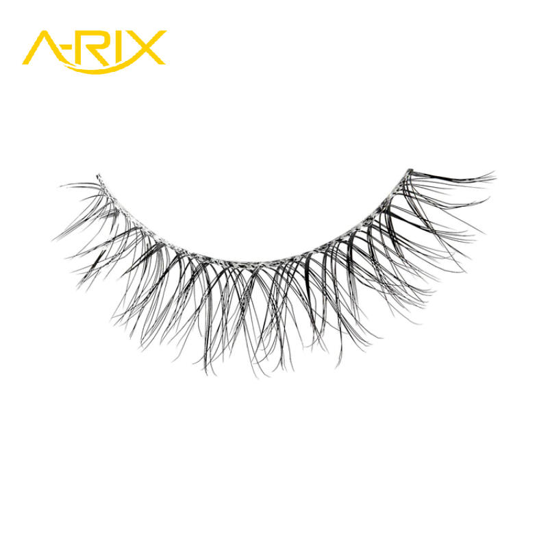 Remarkably Natural Invisible Band Strip Eyelash Wispy Enhance Eye Beauty Wide Eye Look