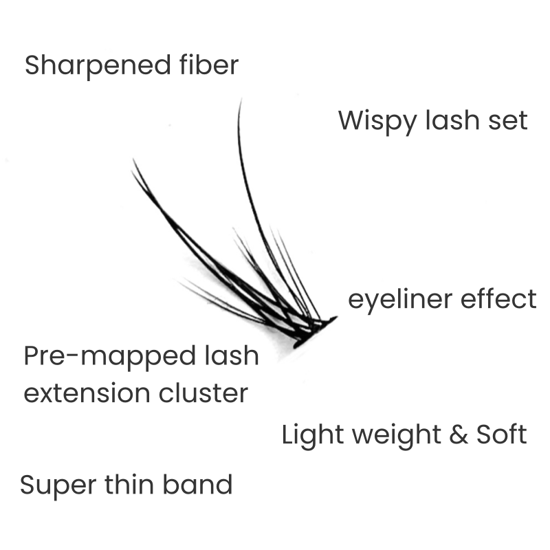 Pre-mapped-lash-extension-cluster-super-thin-band.webp